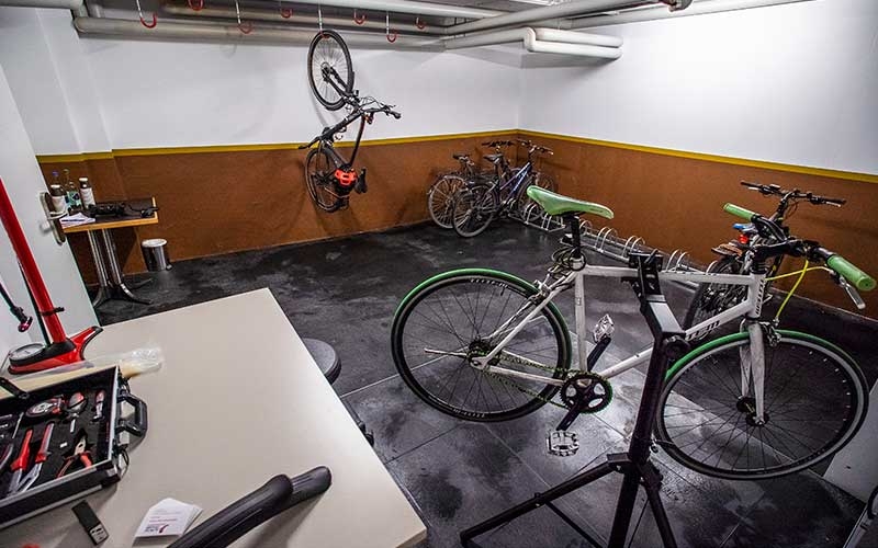 bikehotel_bikeraum